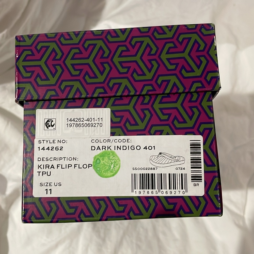 Tory Burch Patterned Box- empty - Picture 6 of 9